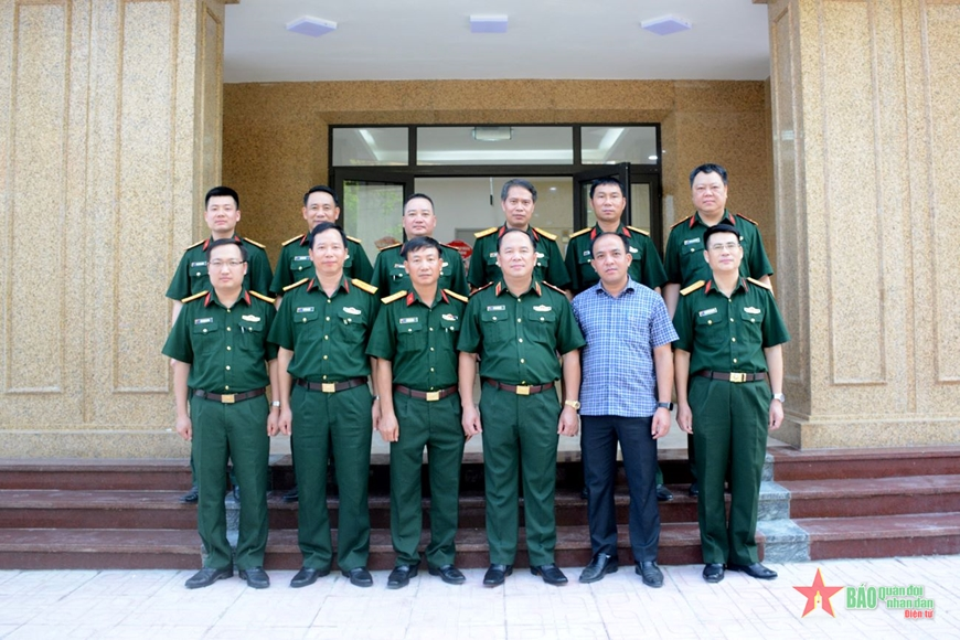 Báo Quân đội nhân dân nghiệm thu công trình xây dựng Cơ quan thường trú tại Tây Bắc